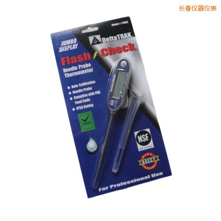 長春FlashCheck 大屏LCD顯示自動校準針探針溫度計
